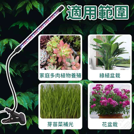 全光譜植物夾燈