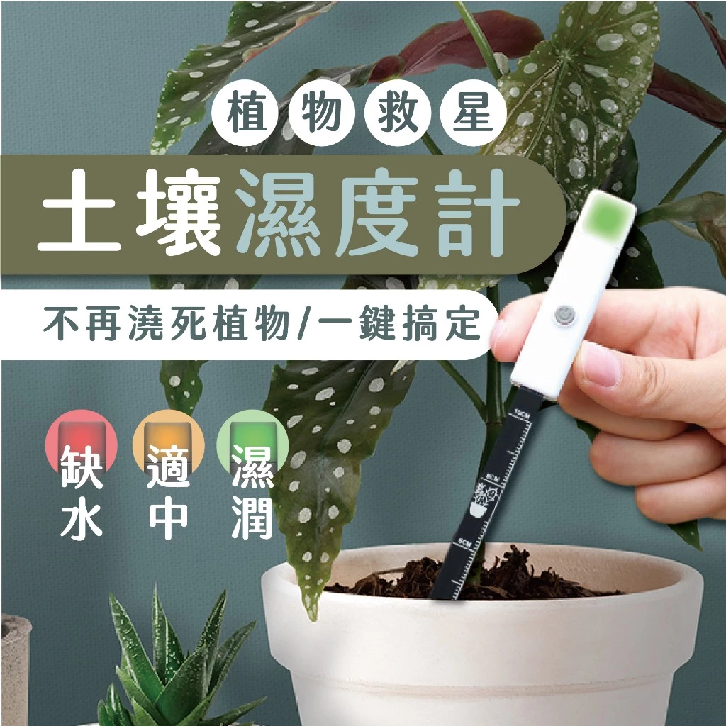 土壤水分感應澆水提醒器