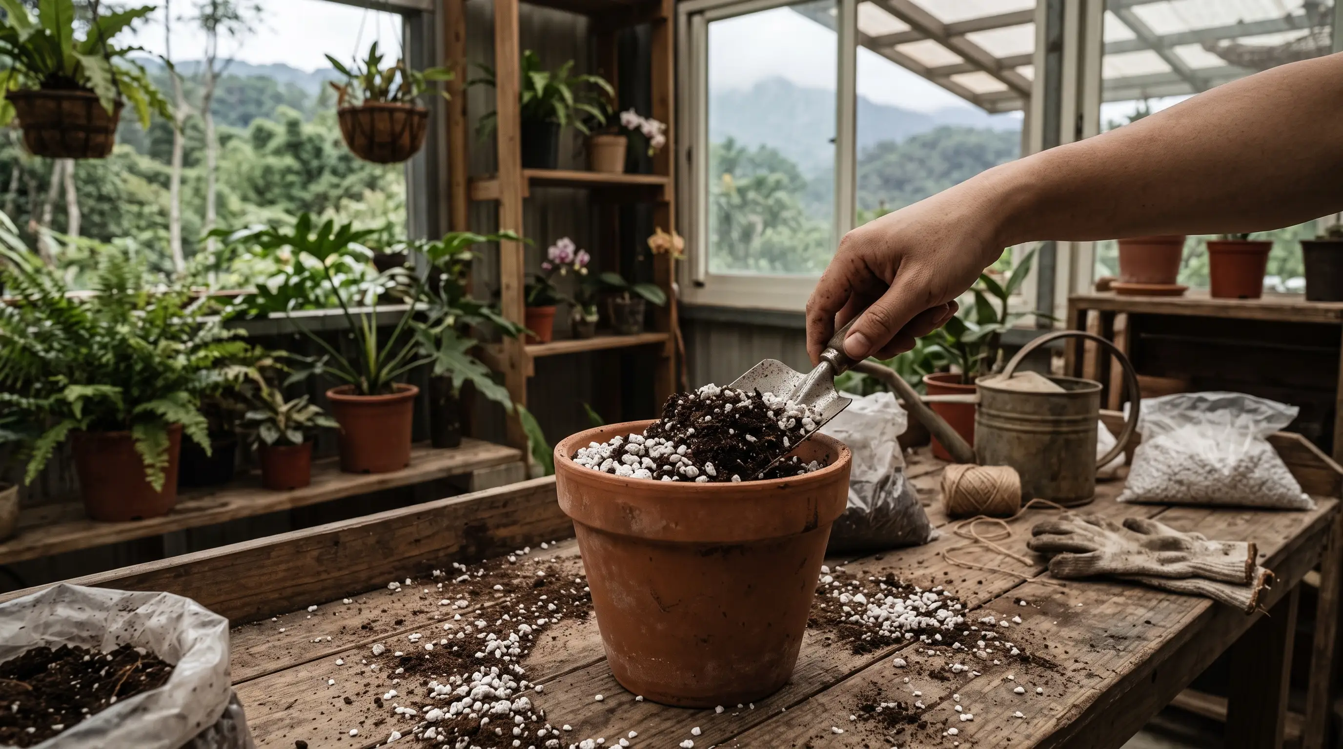 植物總養不活?從零看懂種植介質:泥炭土、珍珠石、蛭石差異與新手配土指南