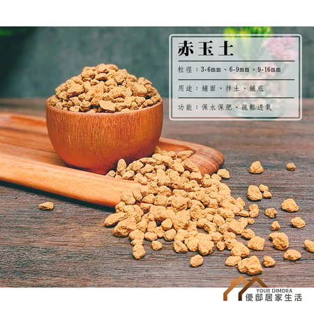赤玉土與顆粒介質